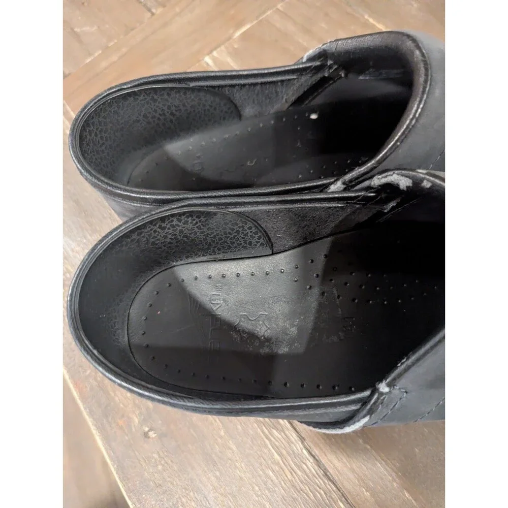 Dansko Professional Clog Shoe for Women,‎ Size 41 - Black Cabrio Nurse Comfort